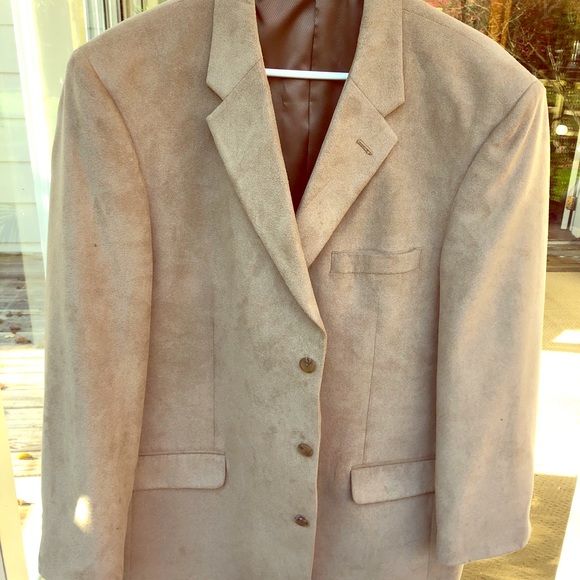 Men’s Micro Suede Jacket - Picture 1 of 7